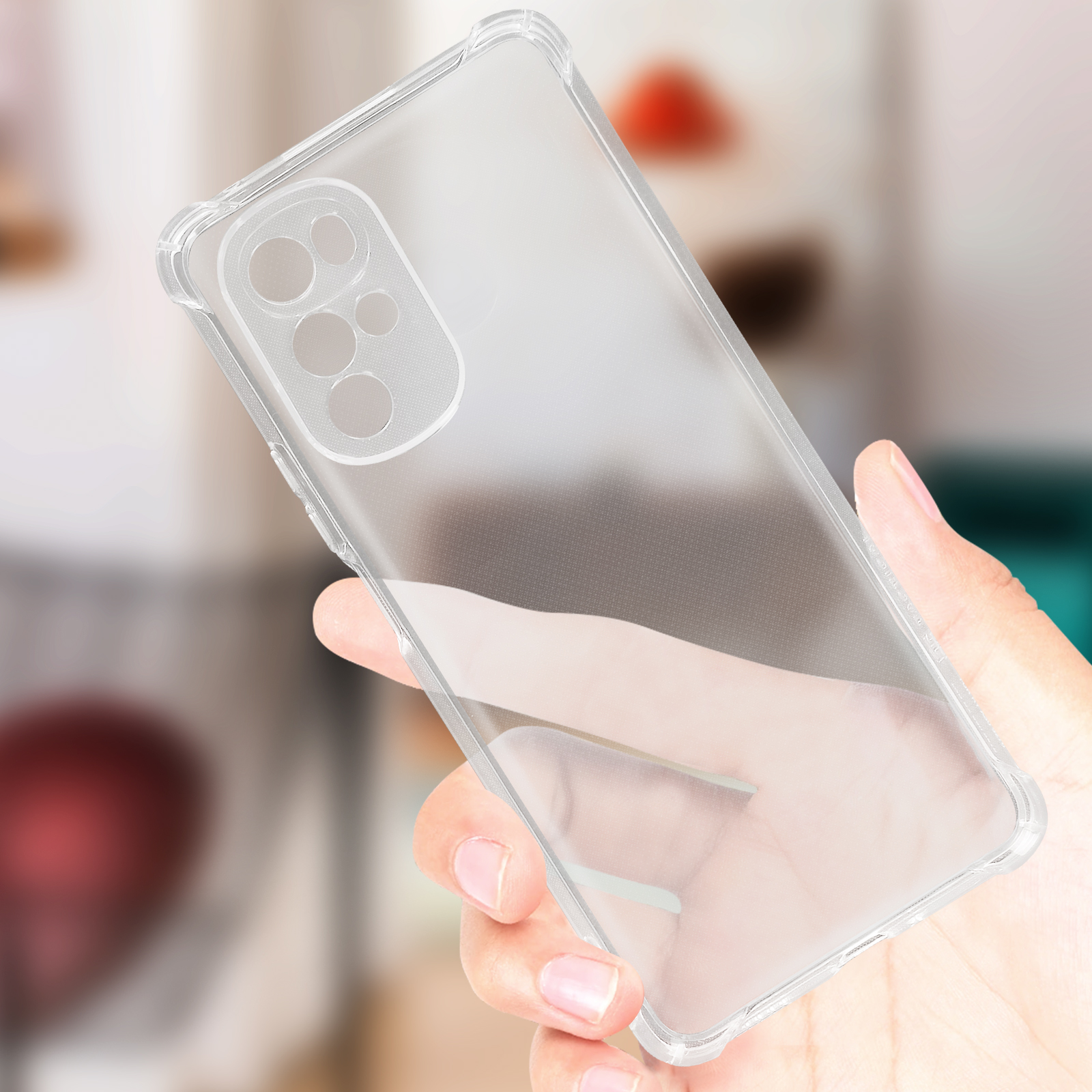 TACTICAL ultradünne Transparent Schutzhülle 0.2mm Moto Series, Motorola, Backcover, E32s