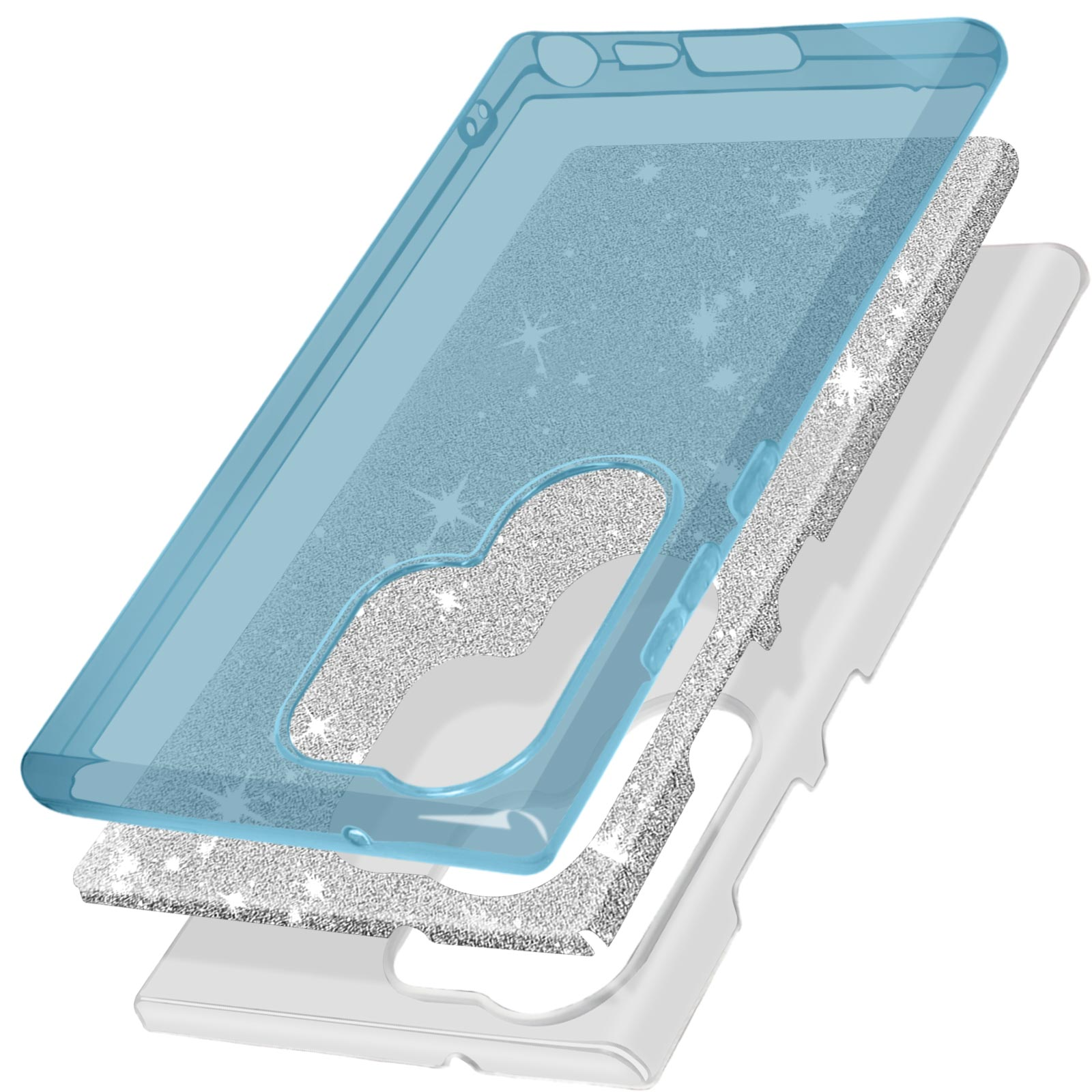 Galaxy Blau Case Backcover, Series, Spark Samsung, S23 Ultra, AVIZAR