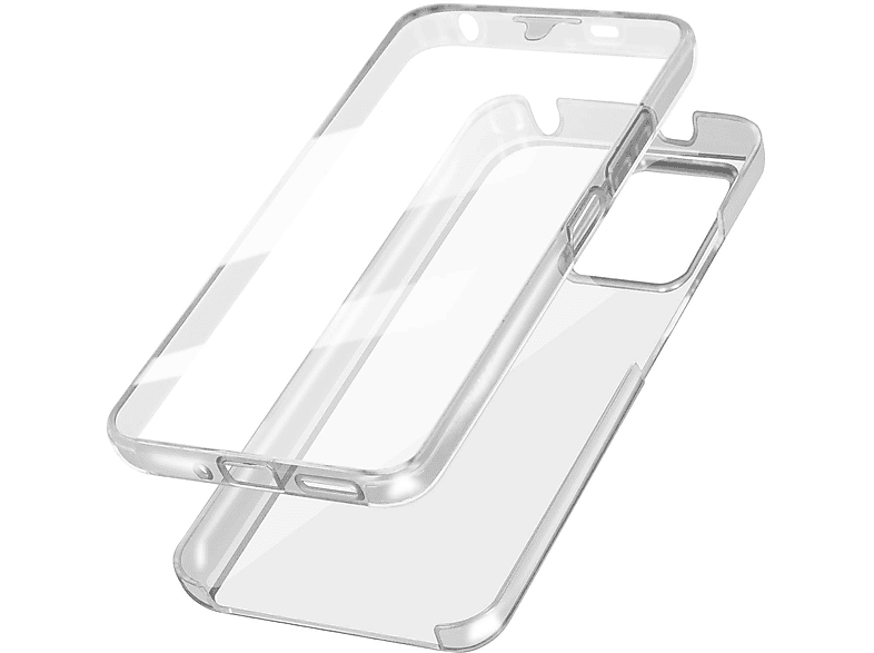 AVIZAR Vorder- Rückseite Schutzhülle, Full Series, Transparent Note 5G, 12 Full Xiaomi, Pro Cover Redmi Cover