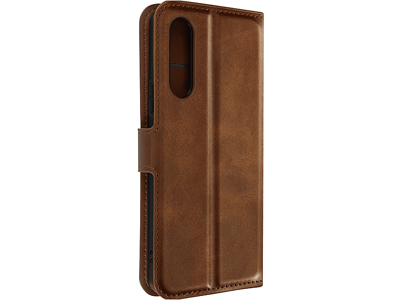 Bookcover, AVIZAR V, Series, Sony, Prestifold Xperia 10 Dunkelbraun