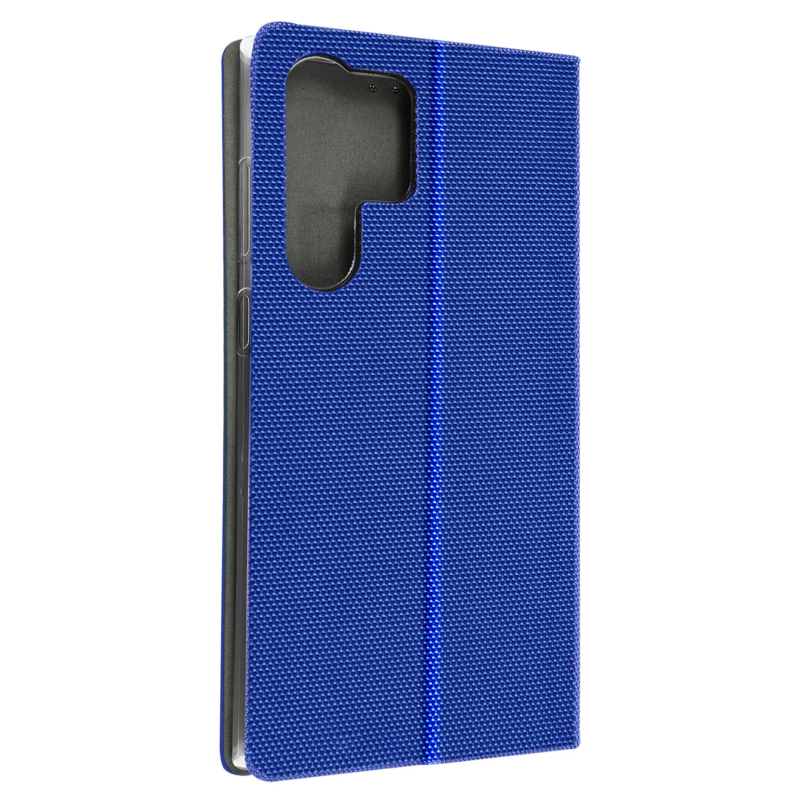 AVIZAR Sensitive Bookcover, Samsung, Galaxy Ultra, S23 Blau Series