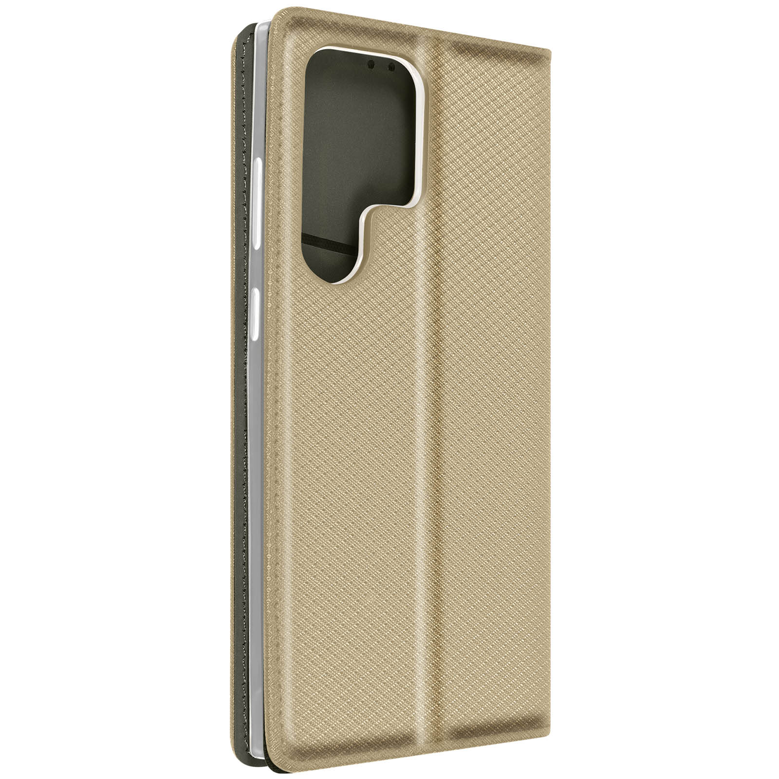 S23 Galaxy Smart Gold AVIZAR Samsung, Bookcover, Series, Ultra,