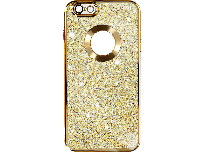AVIZAR Protecam Spark Series, Backcover, Apple, iPhone Plus, Gold 6S