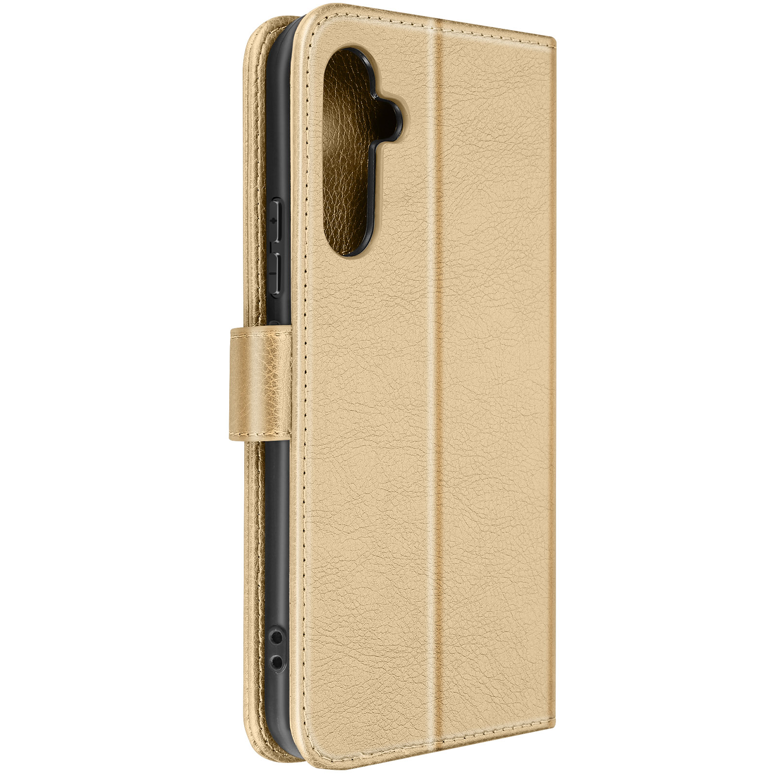 AVIZAR Samsung, Series, Bookcover, A34 Chesterfield Gold Galaxy 5G,