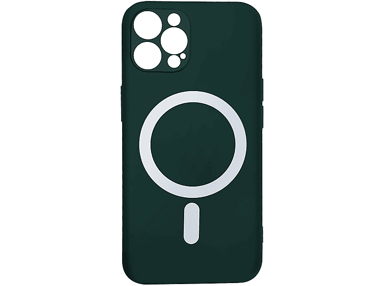 AVIZAR MagSafe Soft Touch Handyhülle Series, Backcover, Apple, iPhone 12 Pro, Dunkelgrün