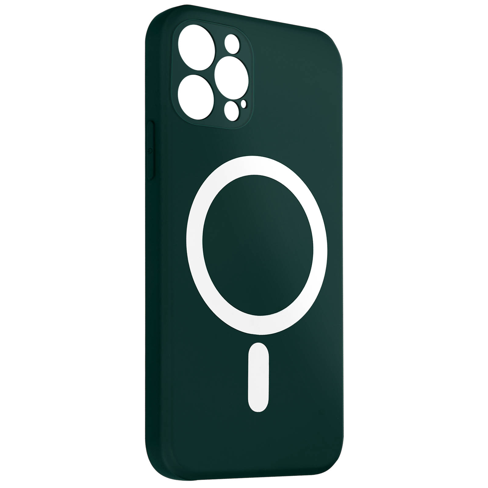 Dunkelgrün iPhone Touch Handyhülle 12 Apple, Series, MagSafe AVIZAR Pro, Backcover, Soft