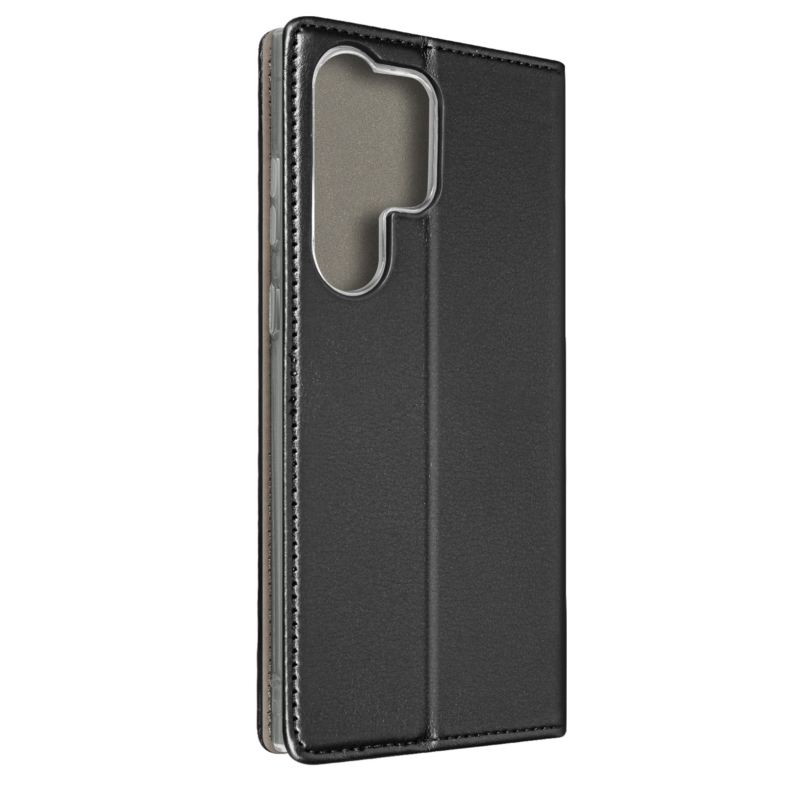 AVIZAR Wallet Samsung, Galaxy Series, S23 Magneto Smart Ultra, Cover Schwarz Bookcover,