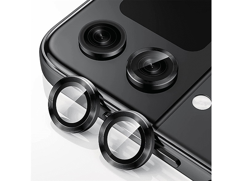 Schutzglas 1x Z 5G) Kamera Galaxy Samsung WIGENTO Glas Fold5 Hart Schutzglas(für Linse