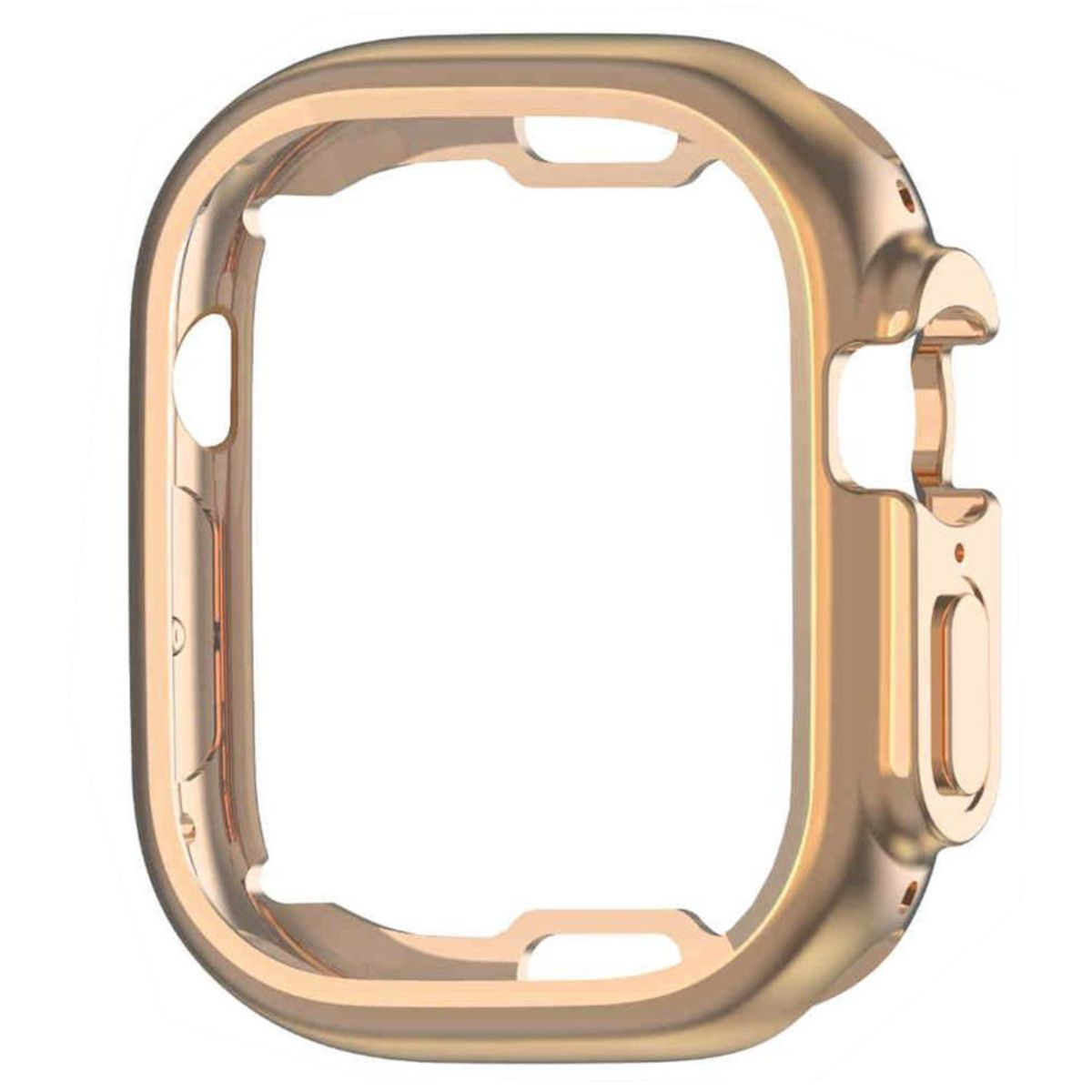 Hülle 1 1 Folie Ultra in PET Apple Uhr + TPU WIGENTO 49mm) Watch Smartwatchhülle(für 2 + 2