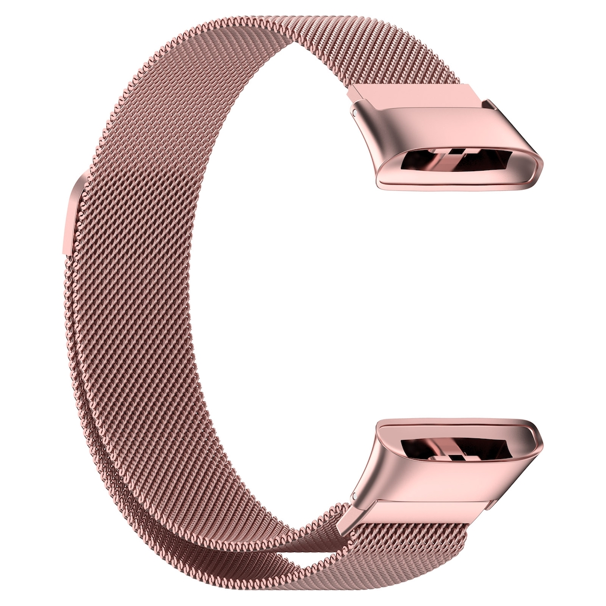WIGENTO Metall Rosa Redmi Ersatzarmband, Xiaomi, Design Watch Magnetverschluss, Band 3, mit