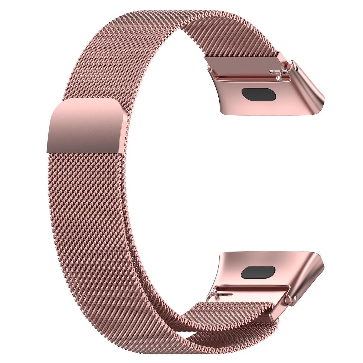 Magnetverschluss, mit Redmi Watch Band Design Xiaomi, Metall Ersatzarmband, 3, Rosa WIGENTO