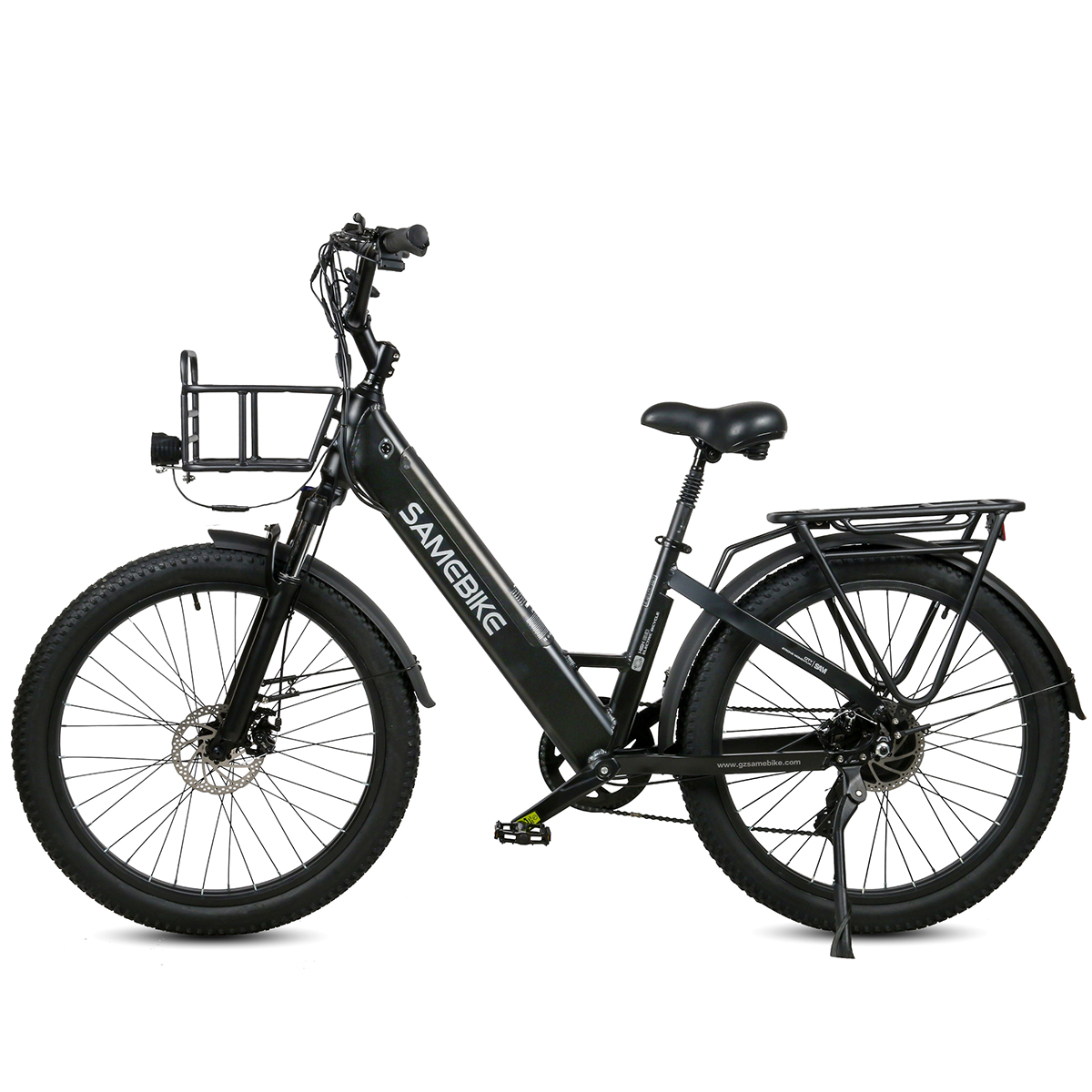 SAMEBIKE RS-A01 Urbanbike (Laufradgröße: 26 672, Black) Erwachsene-Rad, Zoll