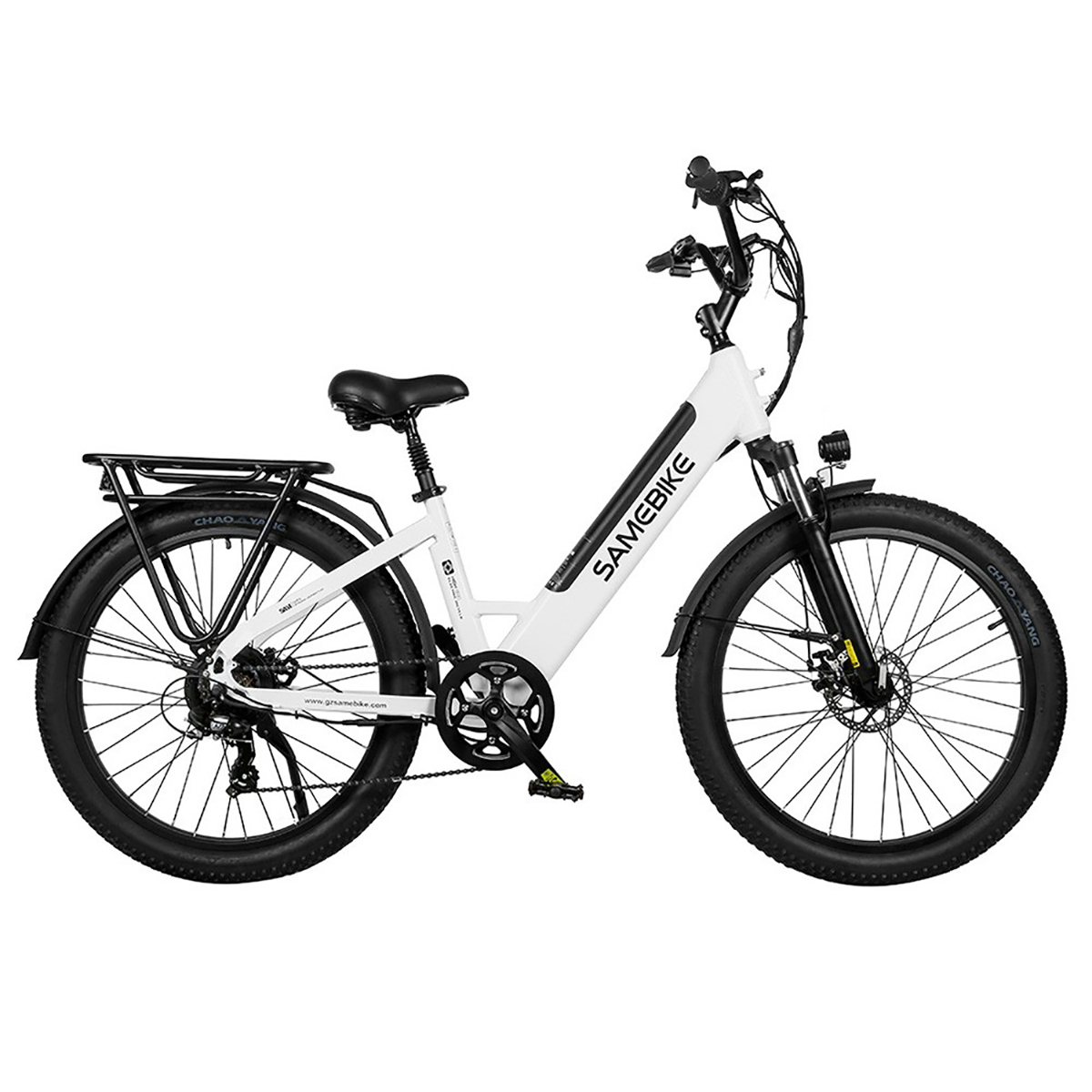 Erwachsene-Rad, 672, 26 SAMEBIKE Zoll, Urbanbike RS-A01 (Laufradgröße: White)
