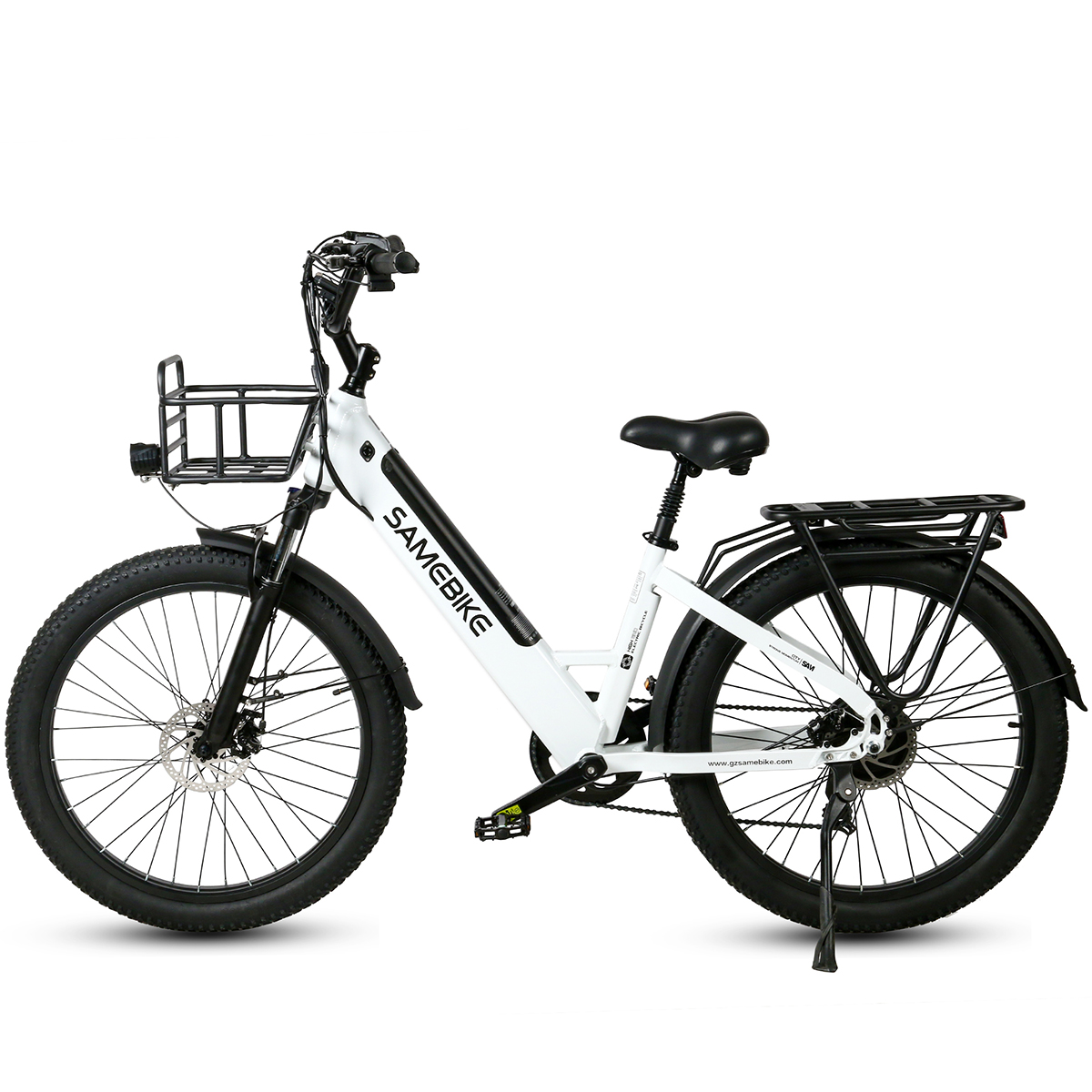 Erwachsene-Rad, 672, 26 SAMEBIKE Zoll, Urbanbike RS-A01 (Laufradgröße: White)