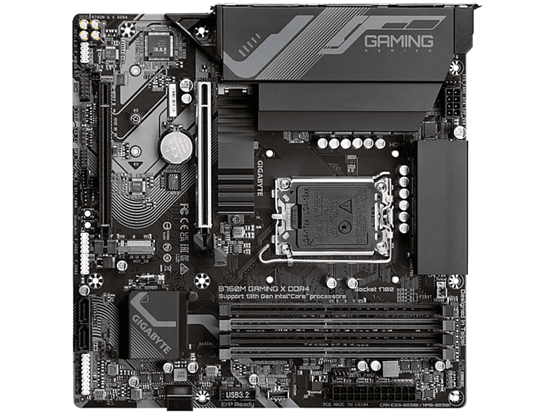 GIGABYTE Gigabyte B760M GAMING X DDR4 - Moederbord Mainboard Braun