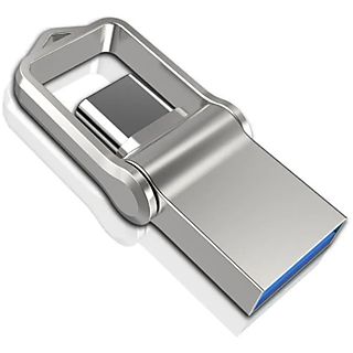 Pendrive  - MINIPENOTG128GB KLACK, Plata