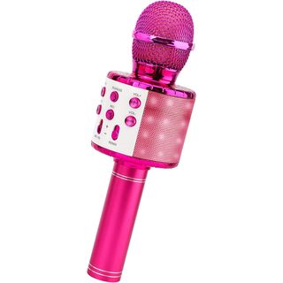 Micrófono Karaoke  - MIC858ROSA KLACK, Rosa