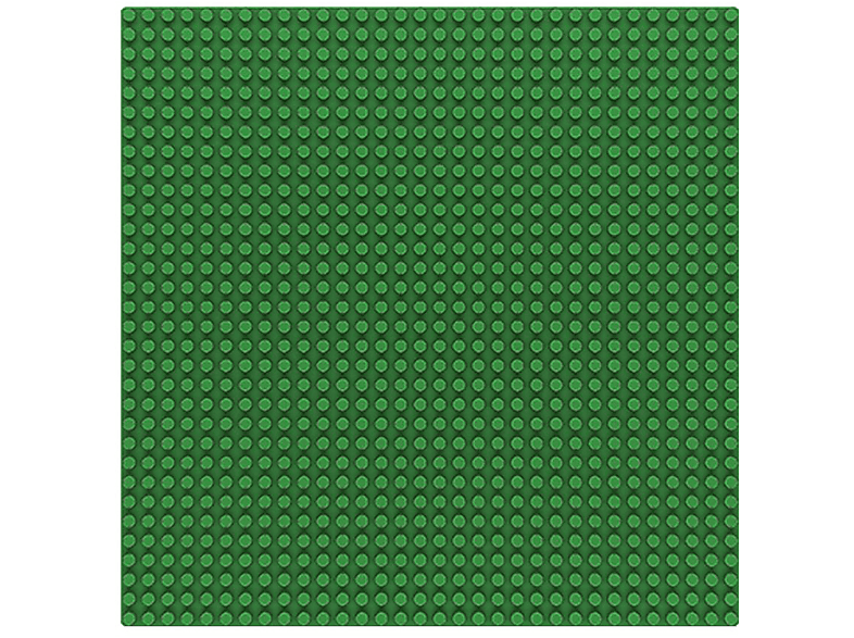 SLUBAN Grundplatte 32x32 Noppen (grün) Klemmbausteine
