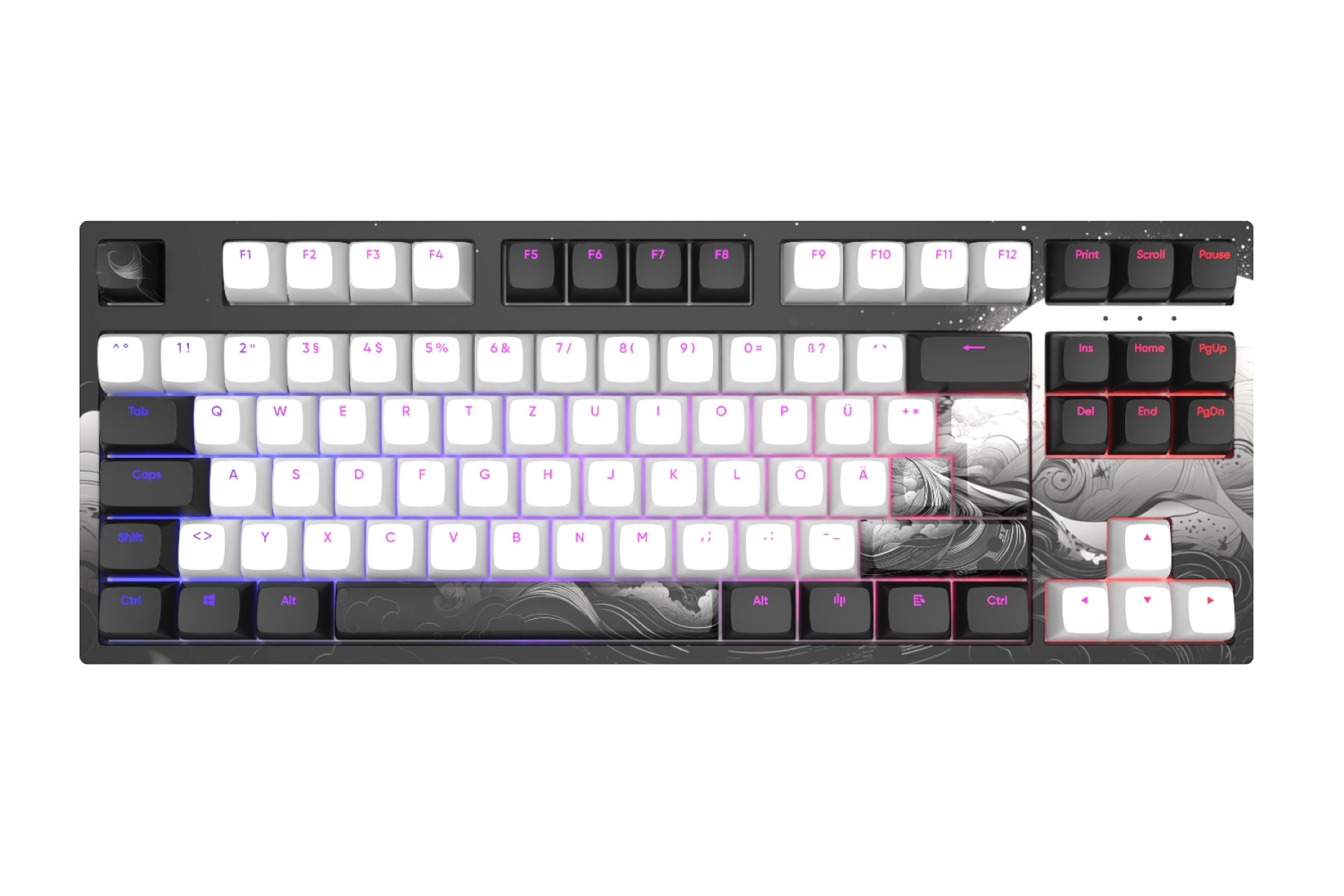 DARK PROJECT (DE) 87 [ISO], Gaming Ink RGB G3MS Mech. Tastatur, Mechanisch 