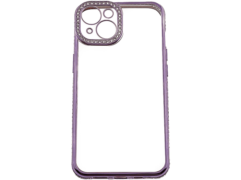 Pro Hülle, Diamond iPhone Backcover, 14 Lila Apple, Max, COFI