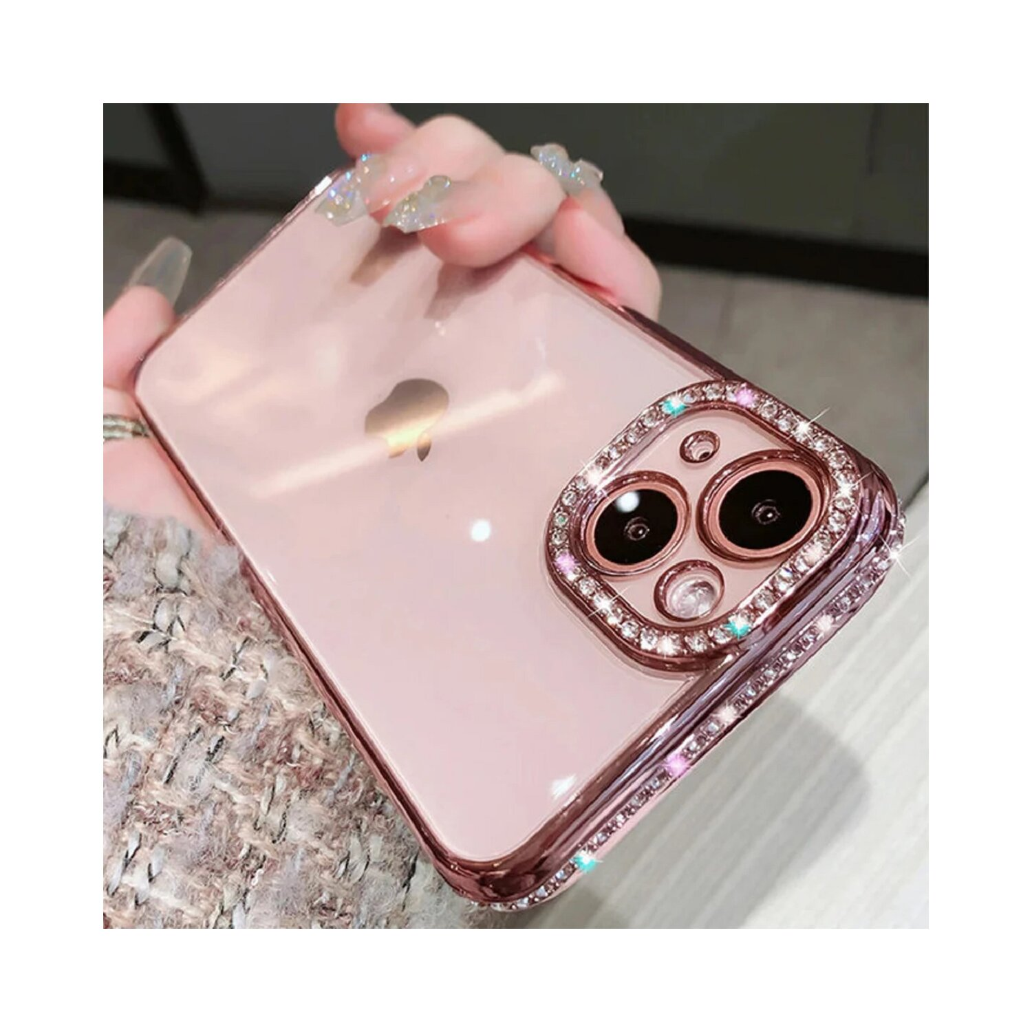 Apple, Pink Diamond Backcover, COFI iPhone 12, Hülle,