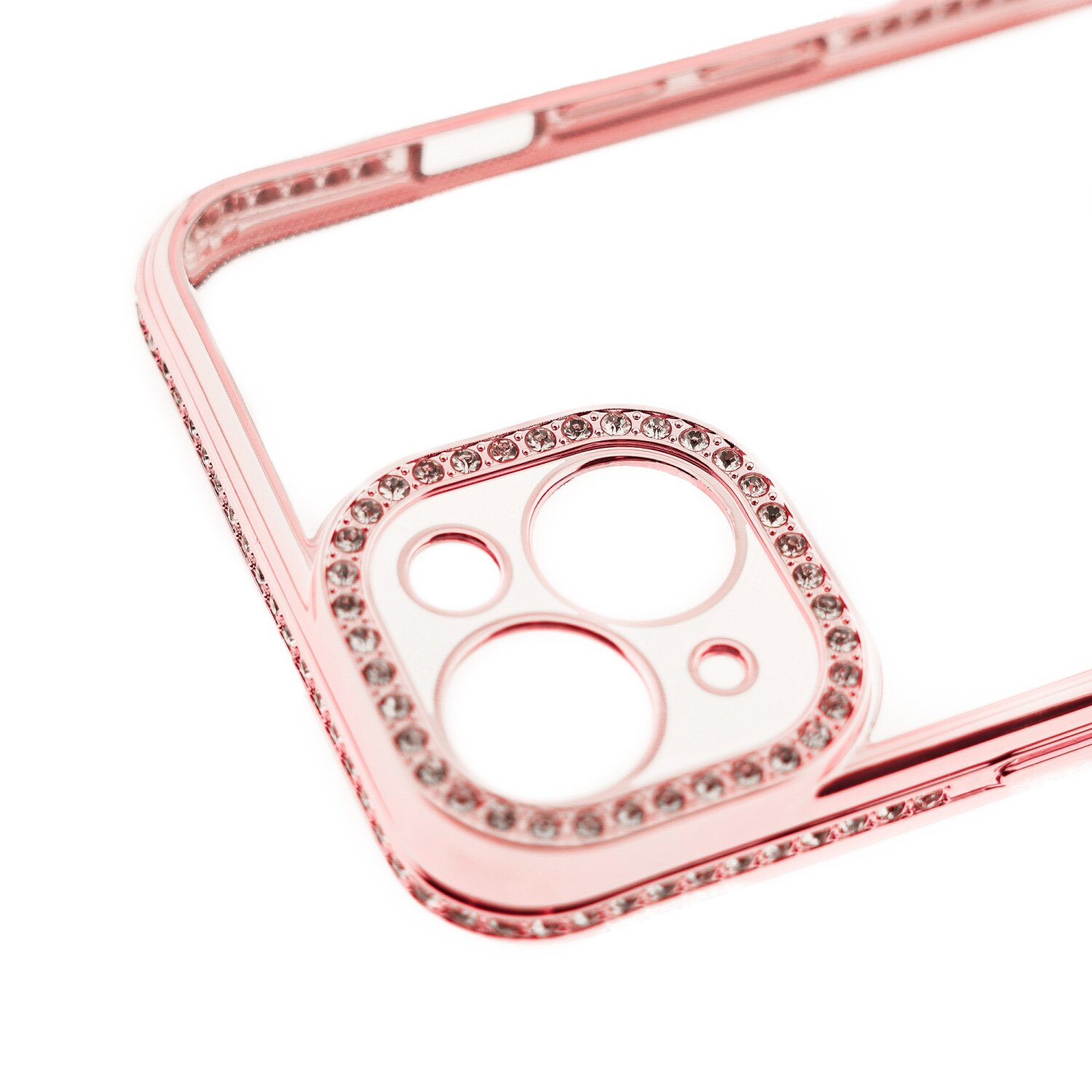 COFI iPhone Backcover, Apple, Pro Diamond Rosa Max, 12 Hülle,