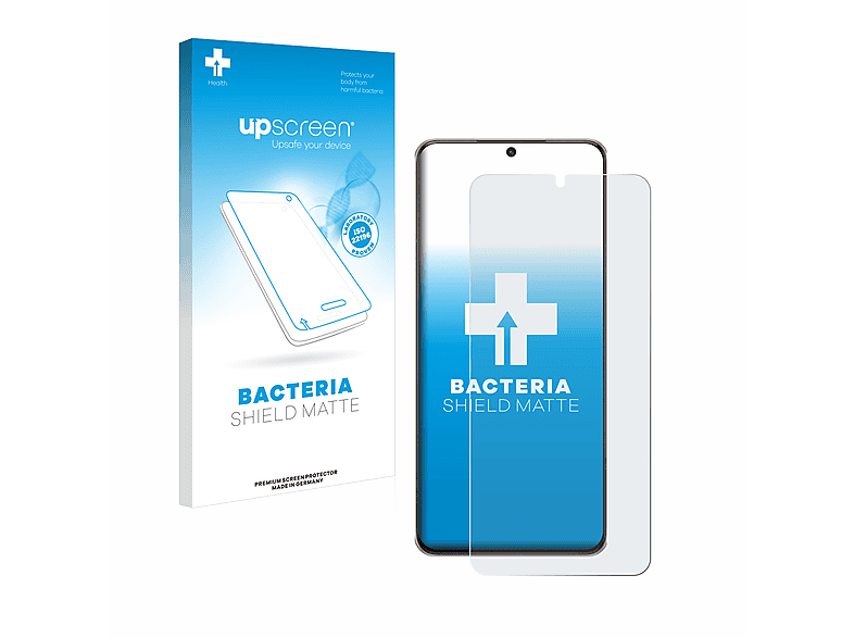 S21 Samsung 5G) entspiegelt UPSCREEN Plus Galaxy antibakteriell Schutzfolie(für matte