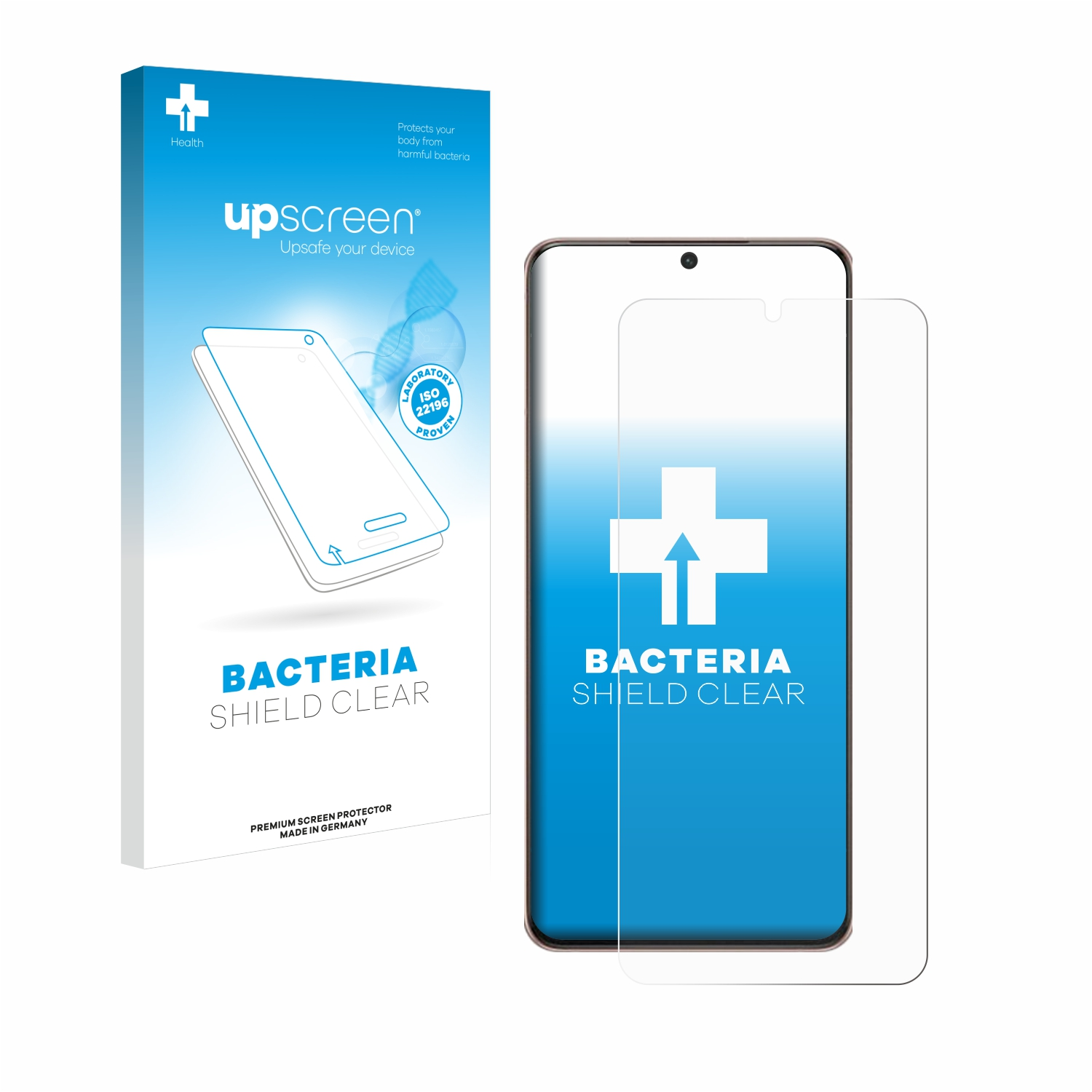 UPSCREEN antibakteriell klare Galaxy 5G) Samsung Plus Schutzfolie(für S21