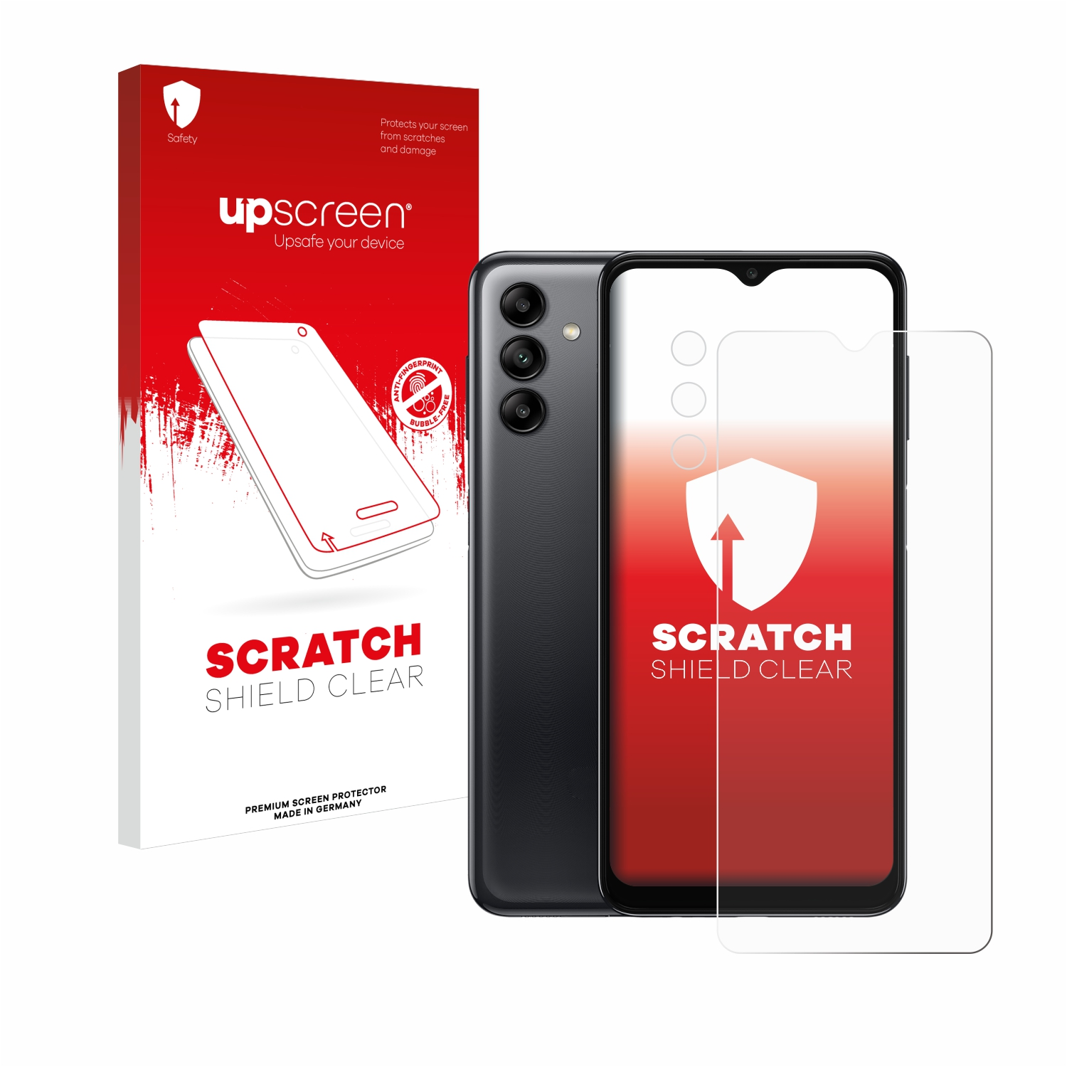 UPSCREEN Kratzschutz klare Schutzfolie(für Samsung A04s) Galaxy