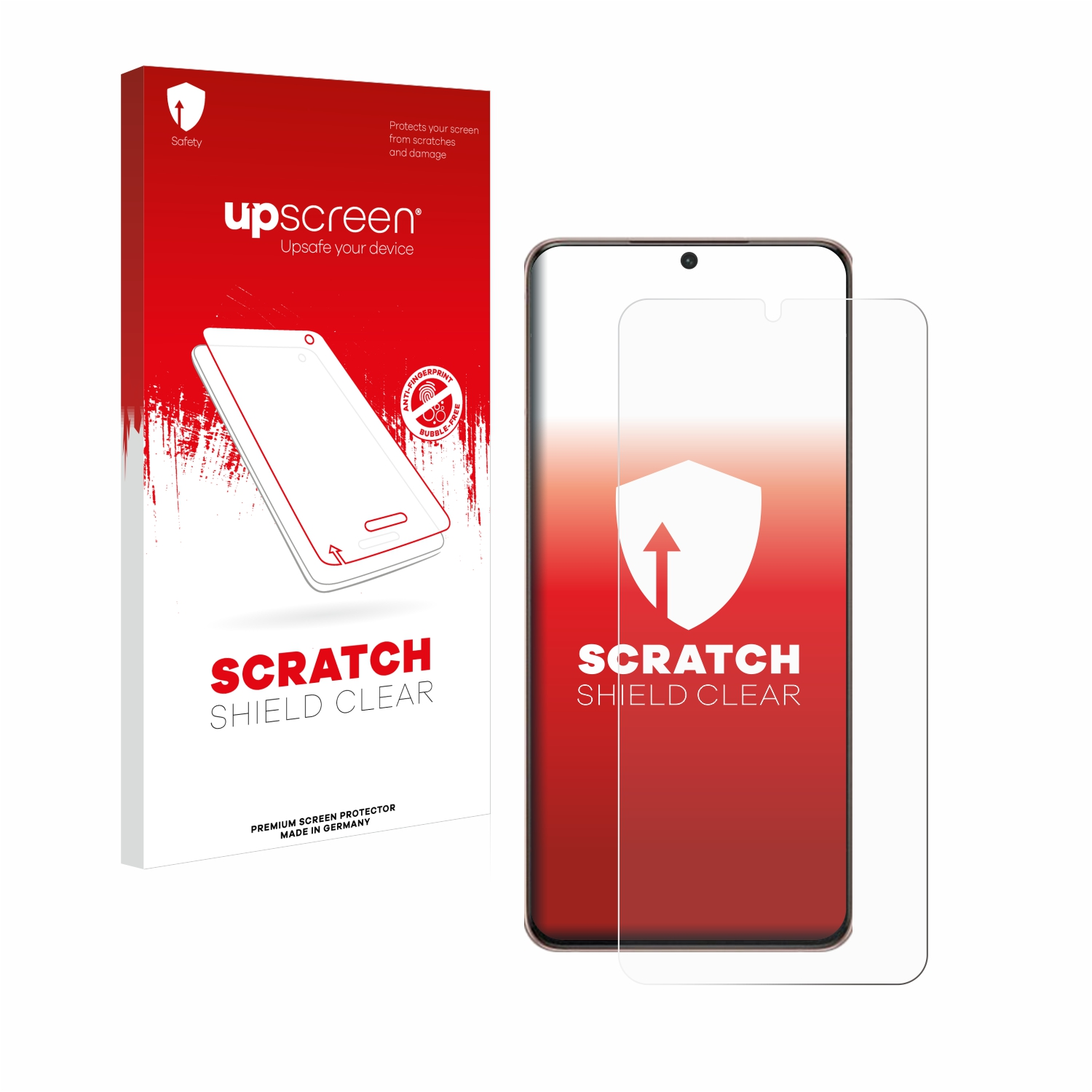 UPSCREEN Kratzschutz klare Schutzfolie(für S21 5G) Plus Galaxy Samsung