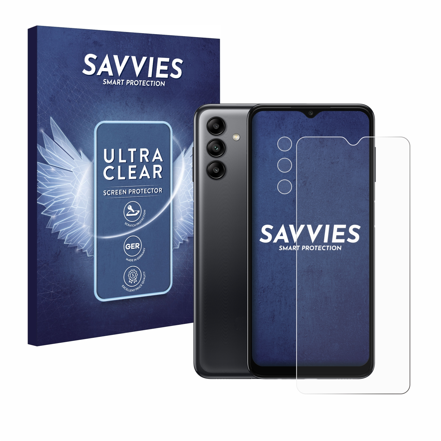 Galaxy 18x Schutzfolie(für klare SAVVIES Samsung A04s)