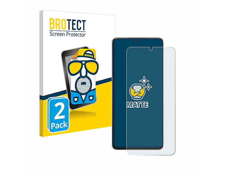 BROTECT matte 2x Samsung S21 5G) Schutzfolie(für Plus Galaxy