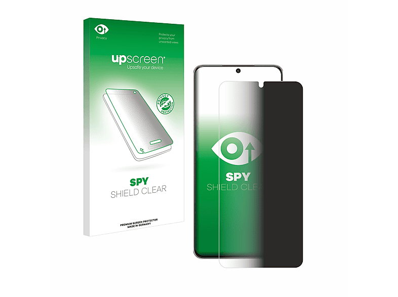 UPSCREEN Anti-Spy 5G) Schutzfolie(für Plus Samsung S21 Galaxy