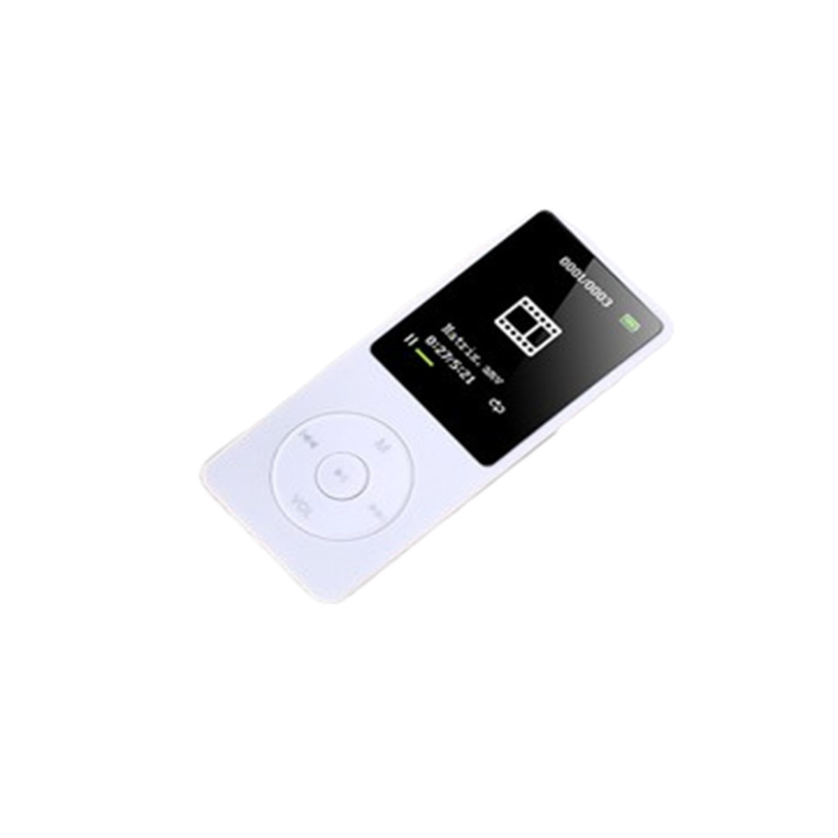 SYNTEK MP3 MP4 Music Player GB, Kinderfreundlich Lautsprecher Plug-in Mini Sport Walkman 16 16G Externer MP3-Player weiß