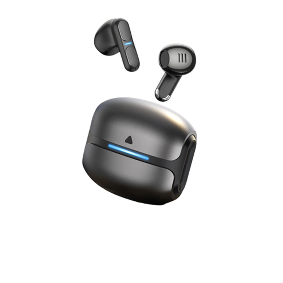 BRIGHTAKE Bluetooth Kopfhörer Ohr grau wasserdicht Cancelling Bluetooth nicht In-ear Sport Noise im drahtlose Kopfhörer Kopfhörer, grau