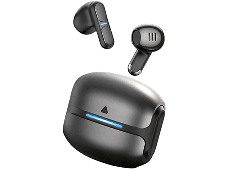 BRIGHTAKE Bluetooth Kopfhörer grau nicht im Ohr drahtlose Sport wasserdicht Noise Cancelling Kopfhörer, In-ear Bluetooth Kopfhörer grau