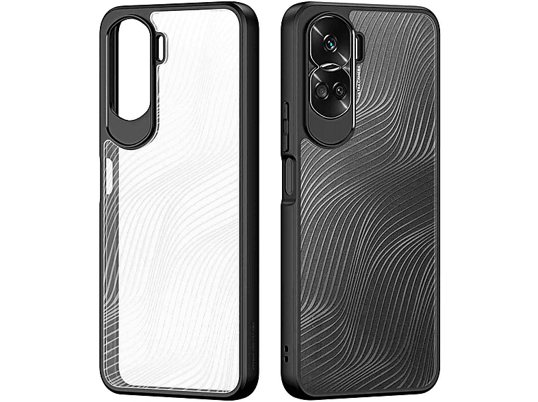 WIGENTO TPU / 90 Backcover, Schwarz Design Frosted Lite, PC Feel Honor, Hülle
