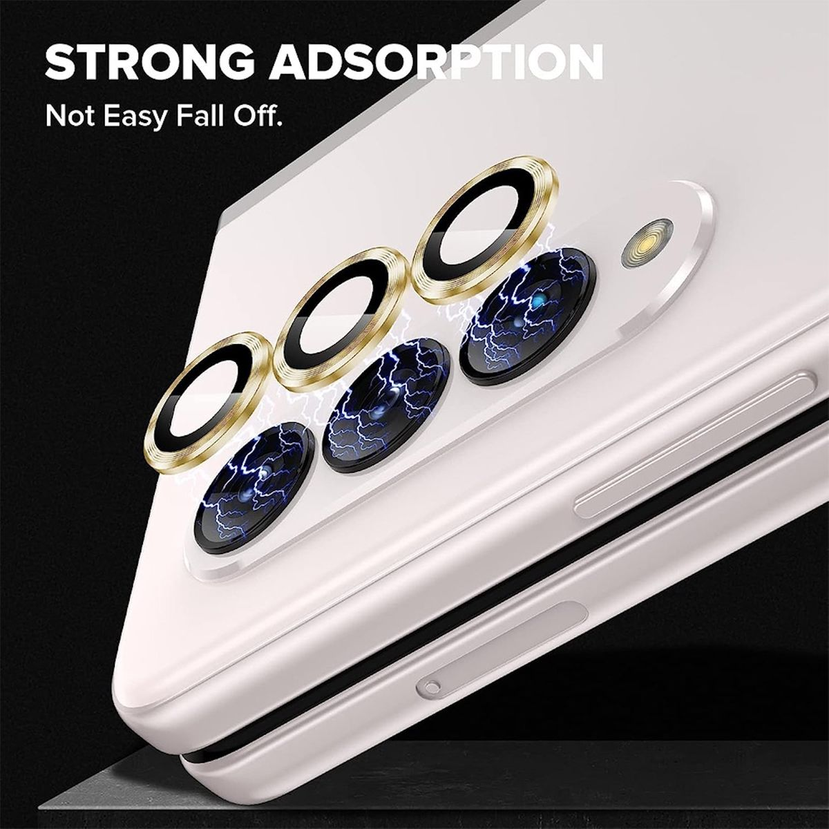 1x Fold5 WIGENTO Z Kamera Hart Schutzglas 5G) Schutzglas(für Samsung Glas Linse Galaxy