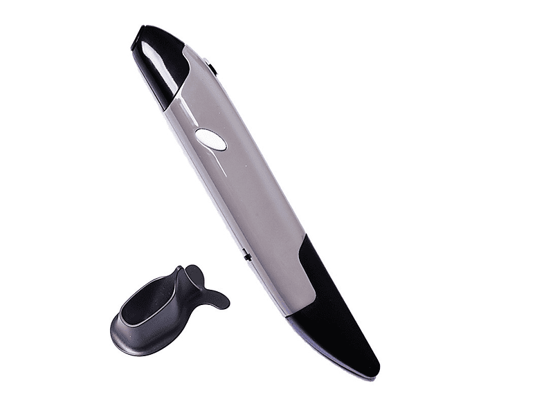 SYNTEK Wireless Mouse Pen Grau Personalisierte Kreative Vertikale Stift Maus Computerzubehör Maus, Grau