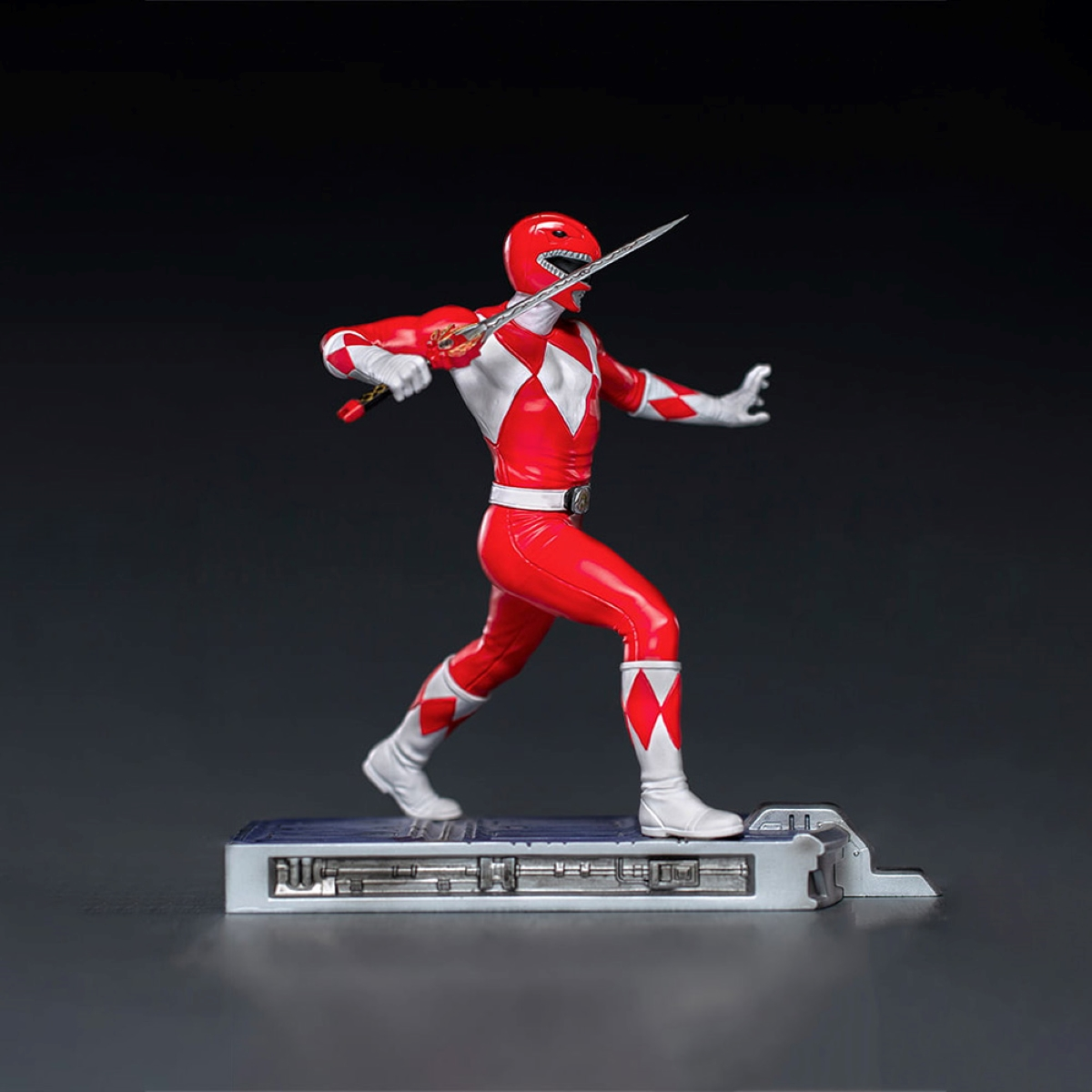 IRON STUDIOS Power Rangers Red Sammelfigur Statue 1/10 Ranger 