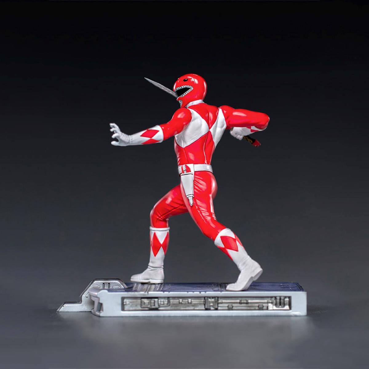IRON STUDIOS Power Statue Rangers - 1/10 Sammelfigur Red Ranger