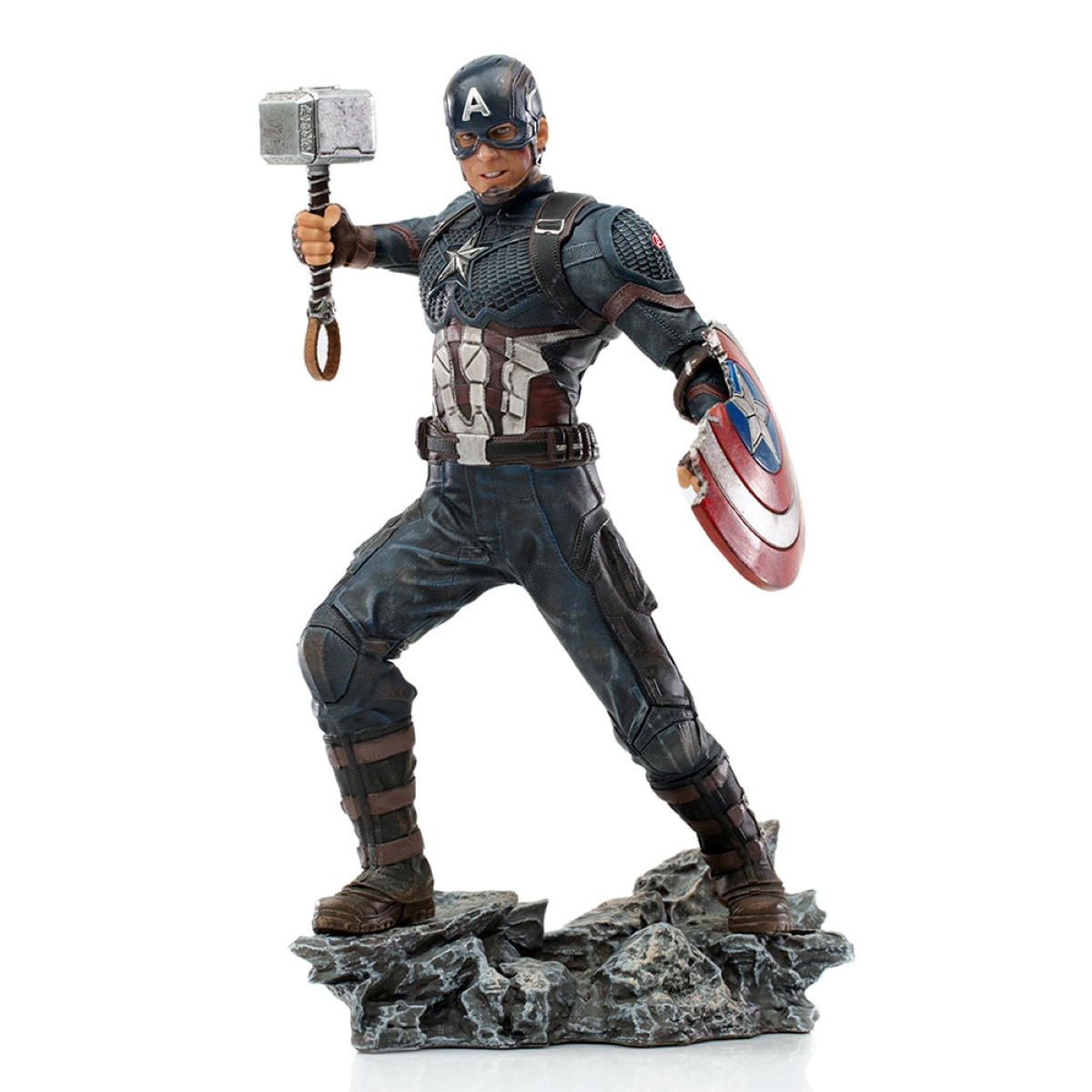 IRON STUDIOS The Statue Ultimate Sammelfigur Captain 1/10 America - Avengers