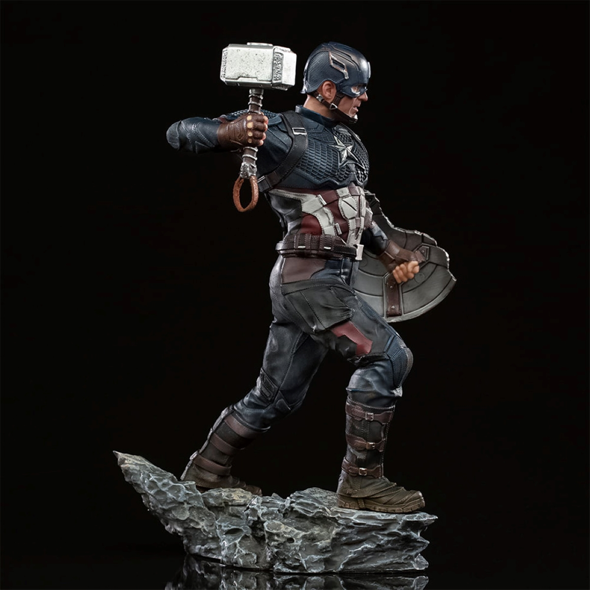 America Avengers Statue The Captain Sammelfigur STUDIOS - Ultimate IRON 1/10