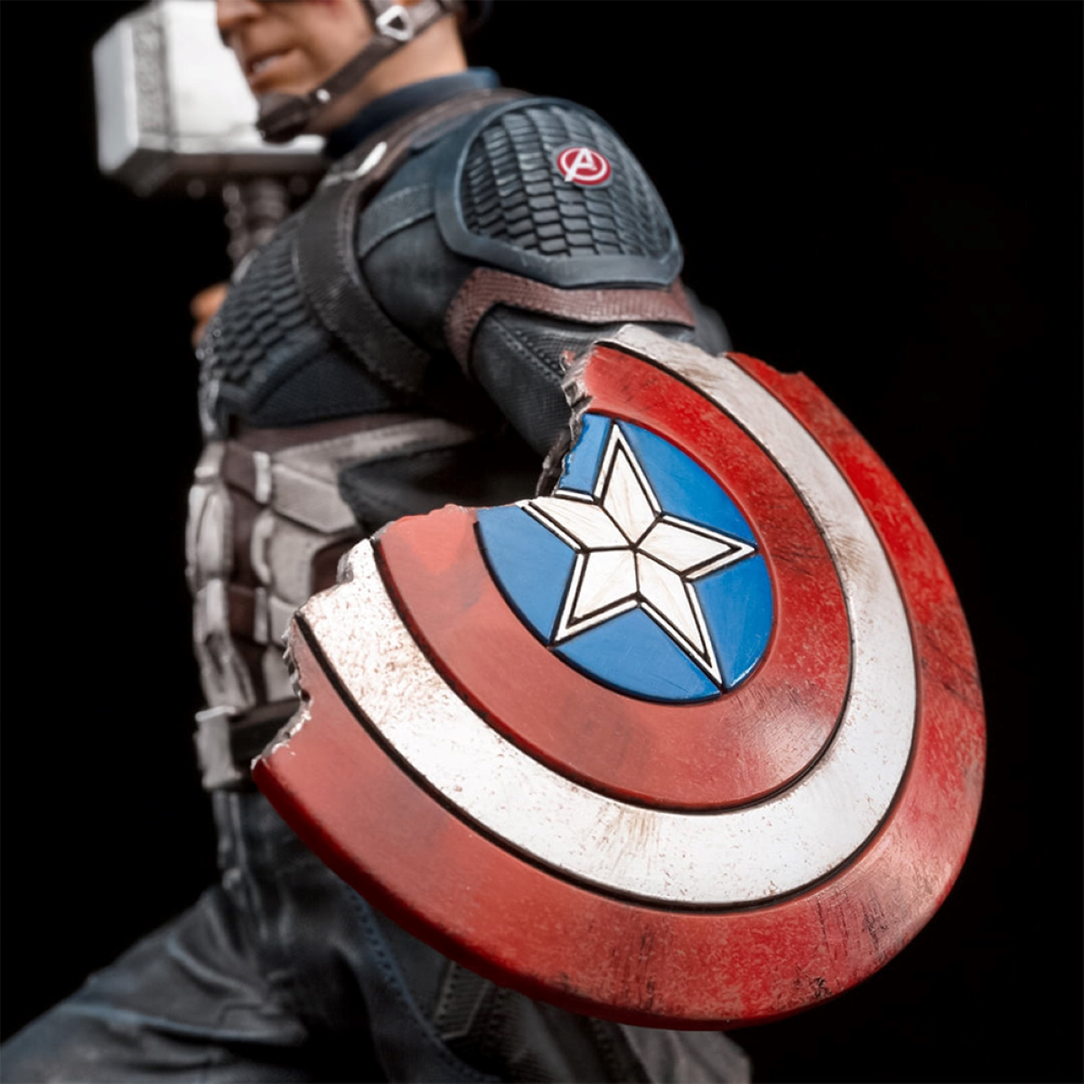 IRON STUDIOS Ultimate Captain - Statue The Sammelfigur 1/10 America Avengers