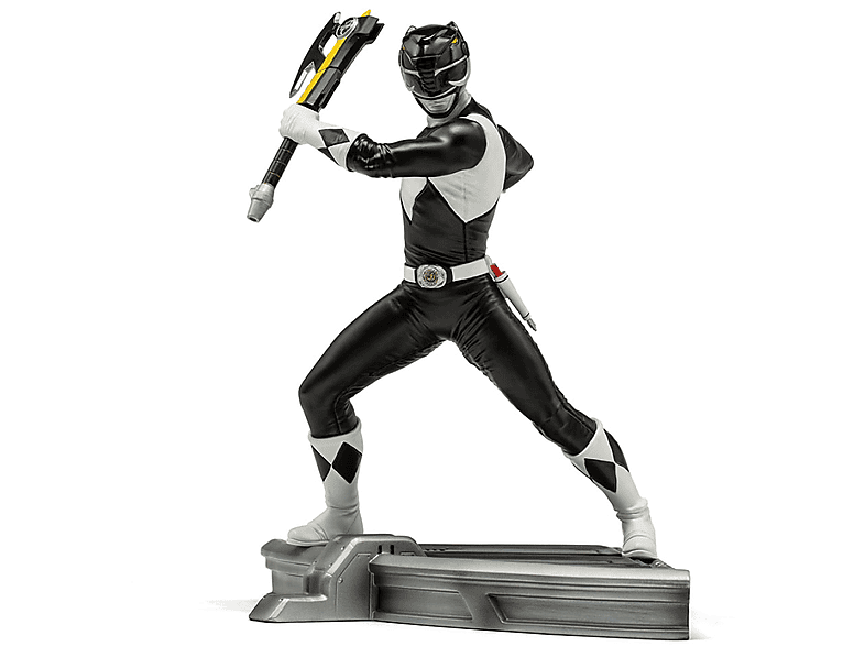 IRON STUDIOS Power Rangers - Black Ranger Statue 1/10 Sammelfigur