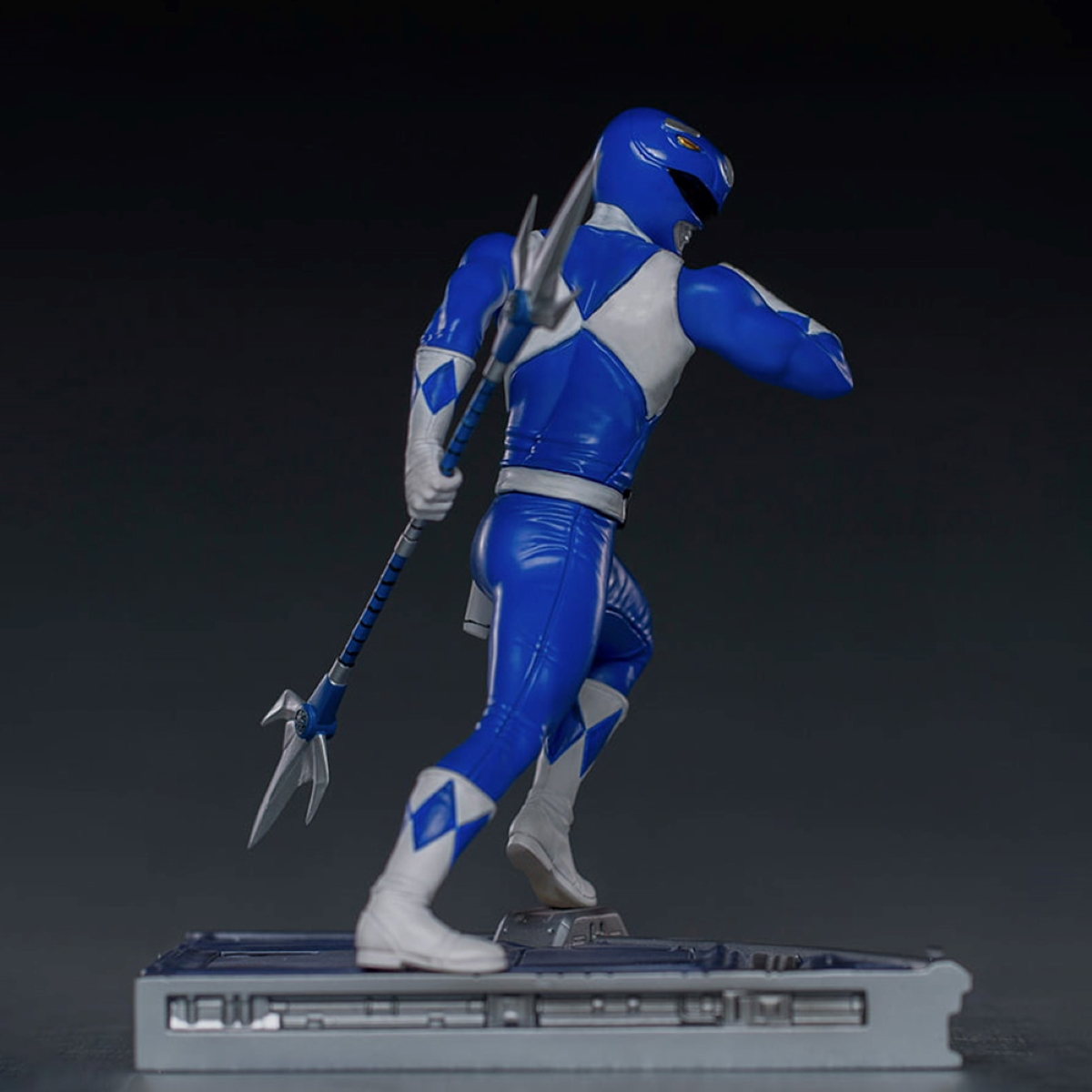 Sammelfigur STUDIOS Blue Power 1/10 - IRON Rangers Statue Ranger