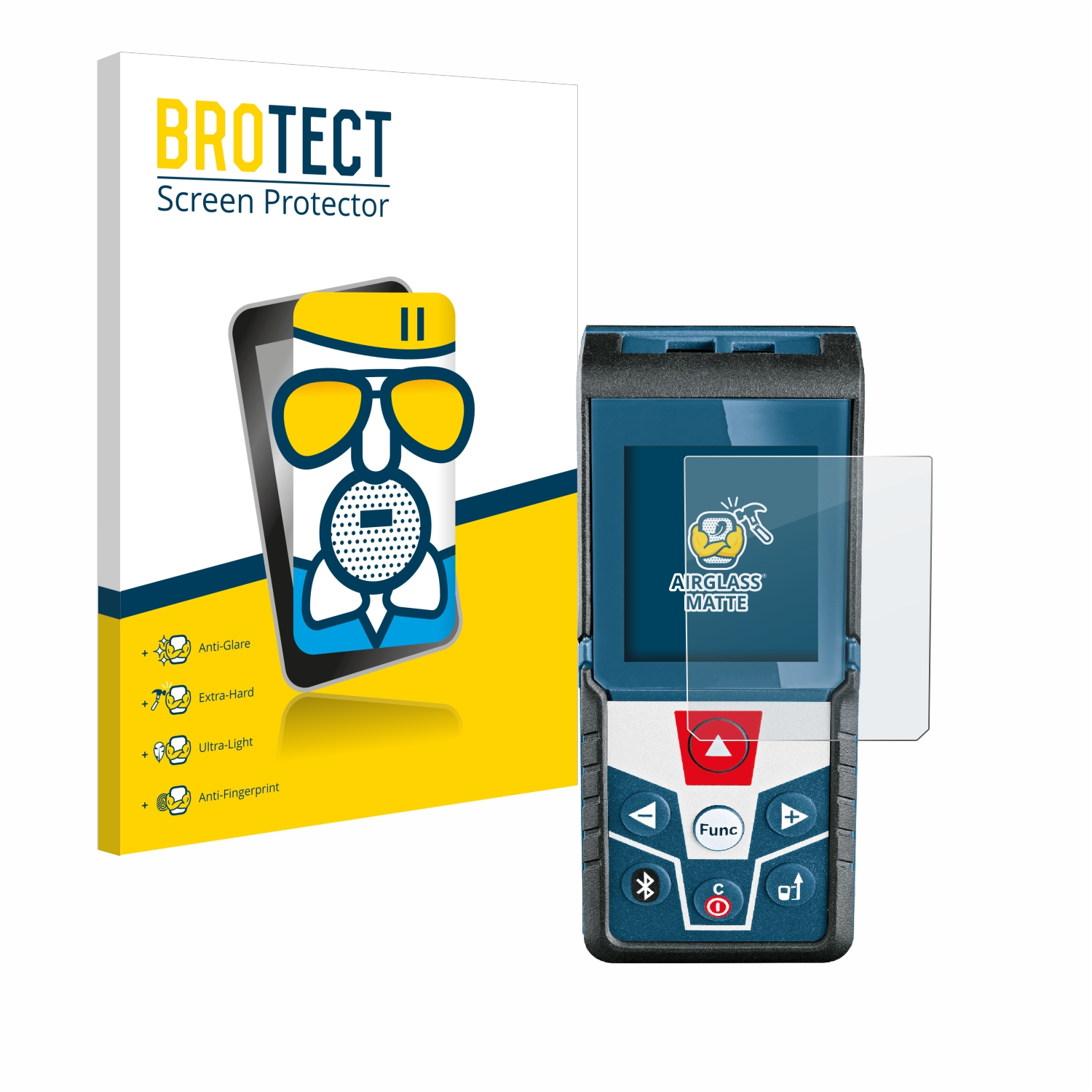 Bosch C matte GLM Airglass 50 Professional) BROTECT Schutzfolie(für