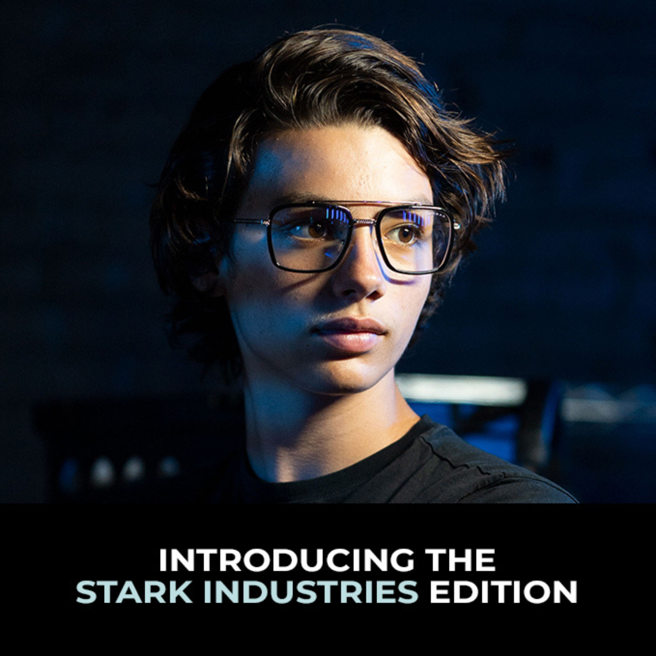 GUNNAR Stark Industries Edition, Clear Brille Tint, Gaming