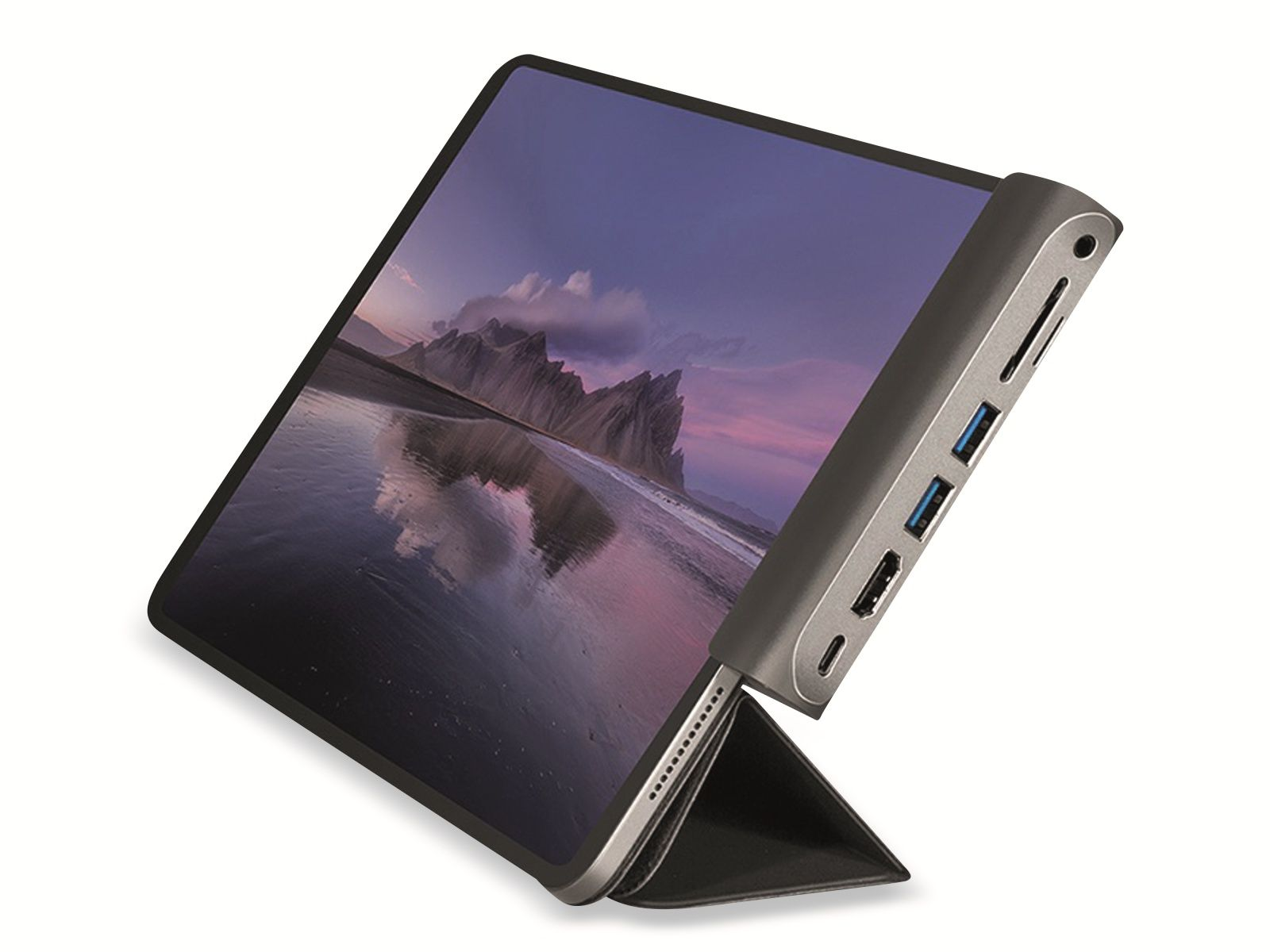 LOGILINK USB-Dockingstation iPads, UA0385, PD 3.2 USB-C Dockingstation für 7-Port, Gen