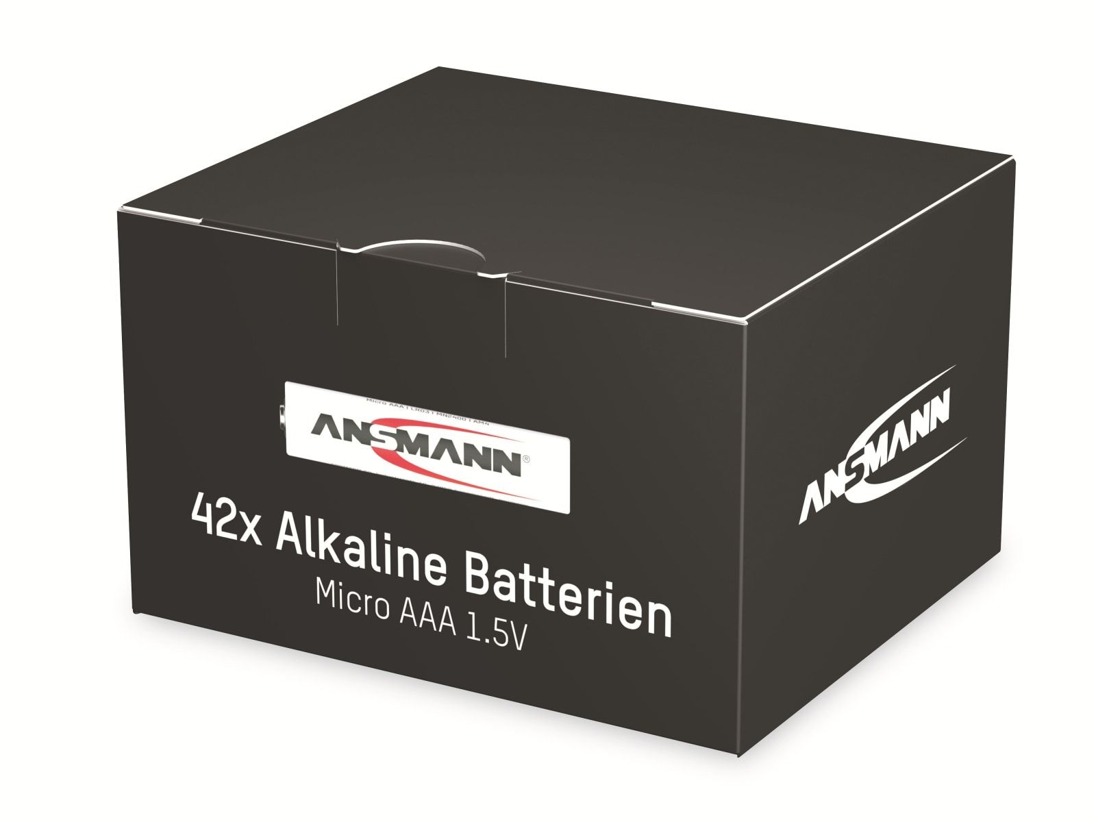 Alkaline 42 Batterien ANSMANN Alkaline, Micro-Batterie-Set, Stück